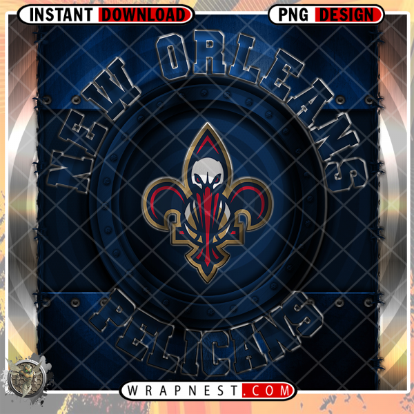 PELICANS METAL WRAP