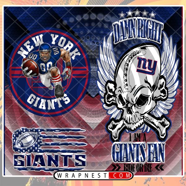 GIANTS SKULL WRAP
