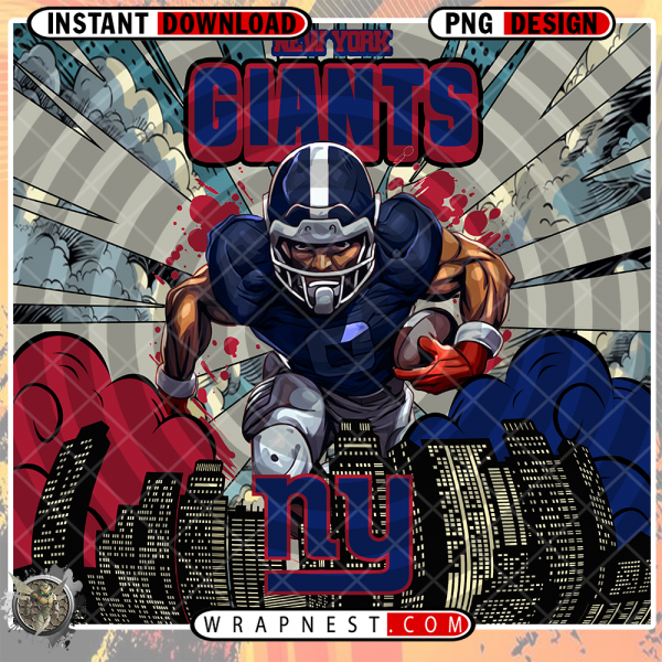 GIANTS COMIC BOOK STYLE WRAP