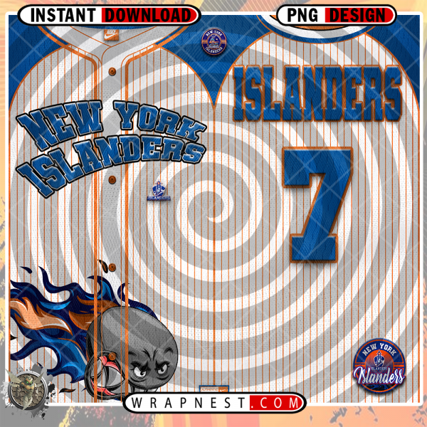 ISLANDERS TEAM BUTTON-UP WRAP