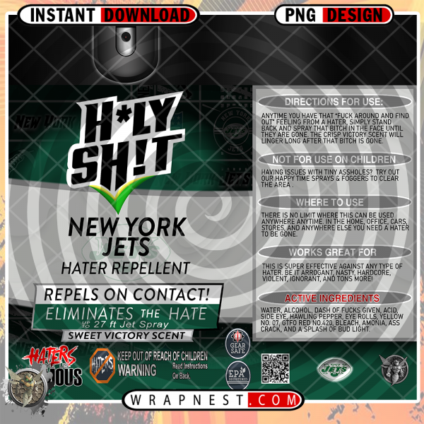 JETS HOLY SHIT WRAP