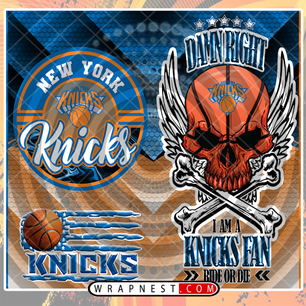 KNICKS SKULL WRAP