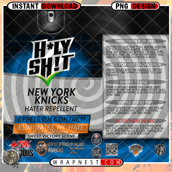 KNICKS HOLY SHIT WRAP