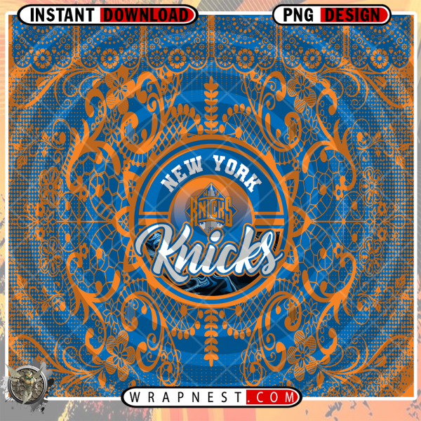 KNICKS LACE & LOGO WRAP