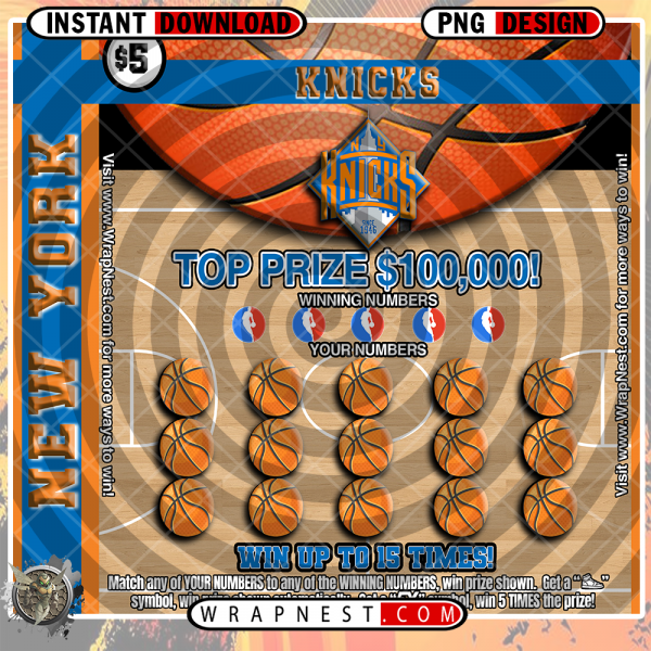 KNICKS SCRATCH OFF WRAP
