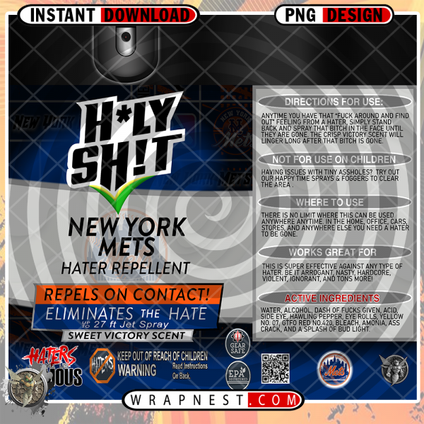 METS HOLY SHIT WRAP