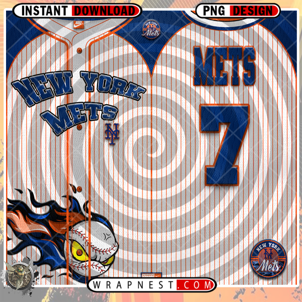 METS TEAM BUTTON-UP WRAP