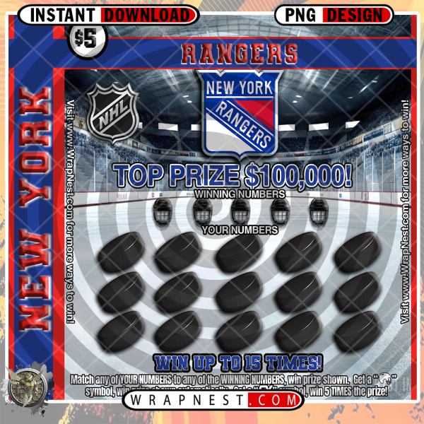 RANGERS SCRATCH OFF WRAP