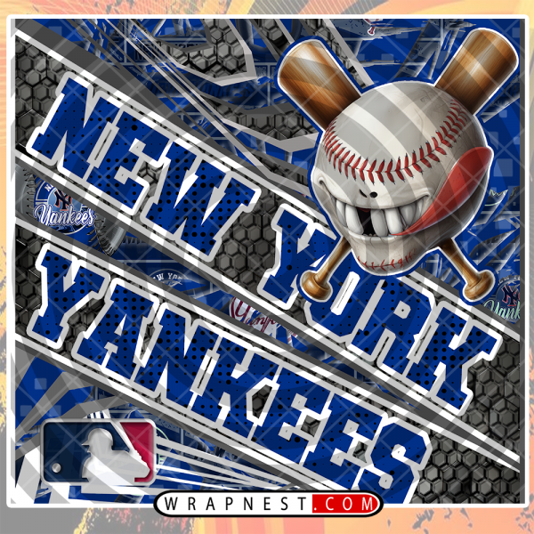 YANKEES ANGRY BASEBALL WRAP