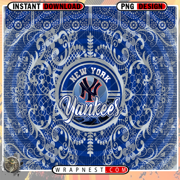 YANKEES LACE & LOGO WRAP