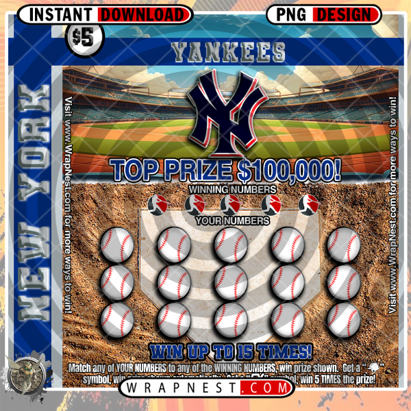 YANKEES SCRATCH OFF WRAP