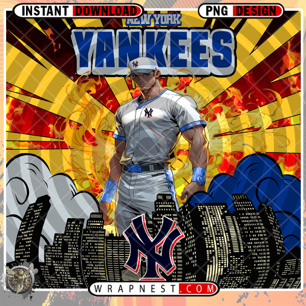 YANKEES COMIC BOOK STYLE WRAP