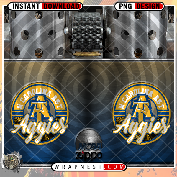 NC A&T TEAM FAN SODA WRAP