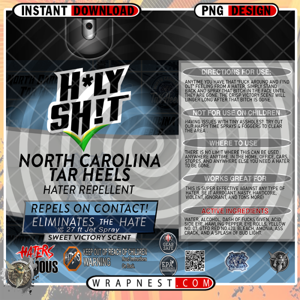 NORTH CAROLINA HOLY SH*T WRAP