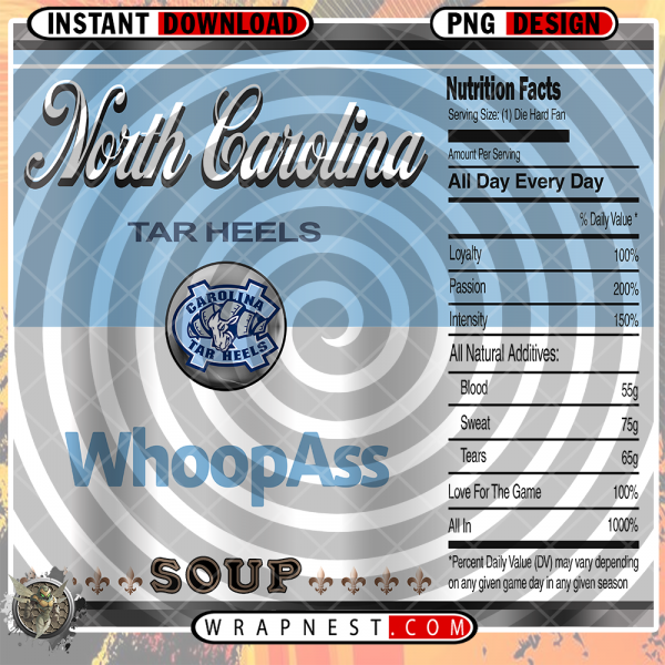 NORTH CAROLINA WHOOPASS WRAP