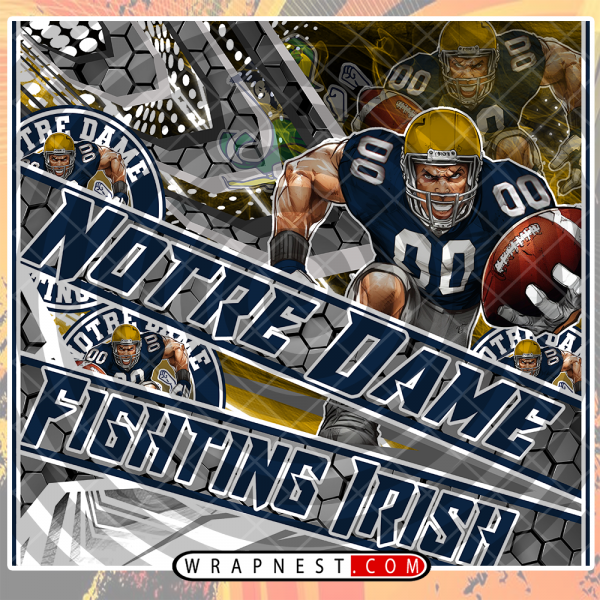 NOTRE DAME FATHEAD v2 WRAP