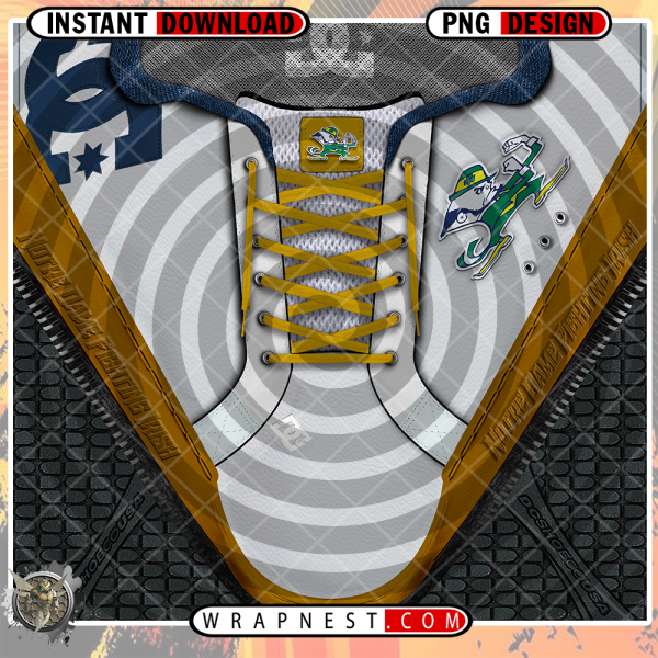 NOTRE DAME DC SHOE WRAP