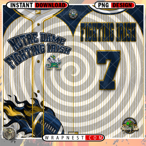 NOTRE DAME TEAM BUTTON-UP WRAP