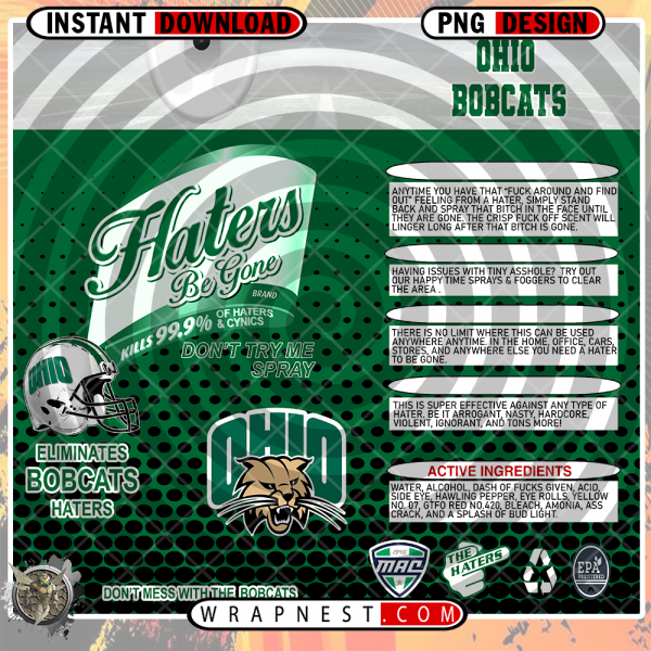 OHIO HATERS BE GONE WRAP