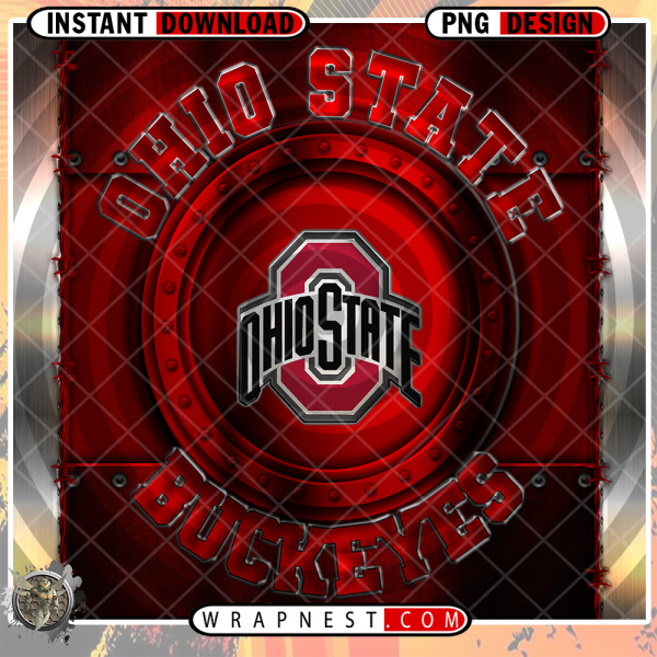 OHIO STATE METAL WRAP