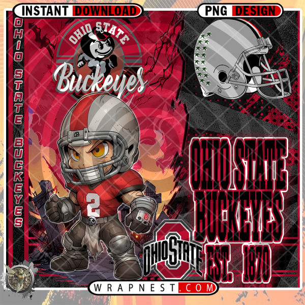 OHIO STATE MONSTER
  MASCOT
