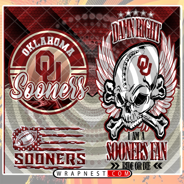 OKLAHOMA SKULL WRAP
