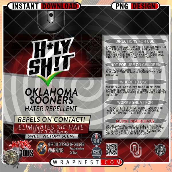 OKLAHOMA HOLY SH*T WRAP