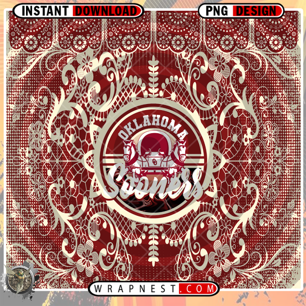 OKLAHOMA LACE & LOGO WRAP