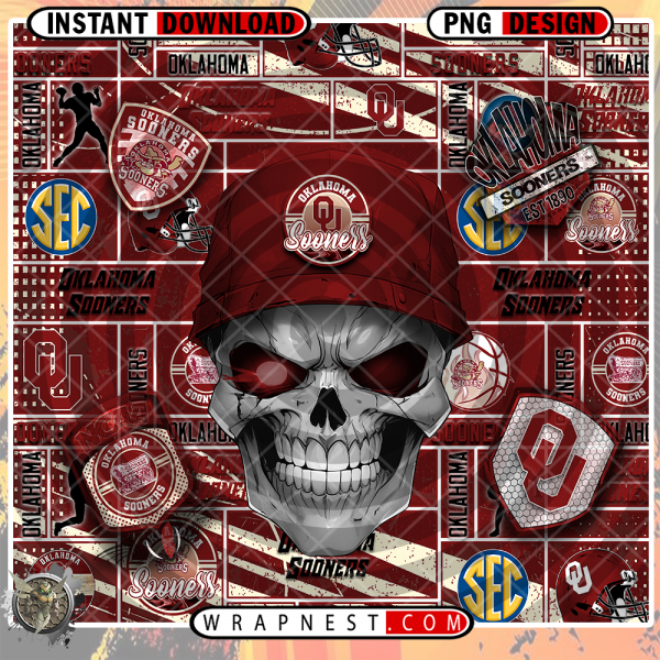 OKLAHOMA SKULL WRAP
