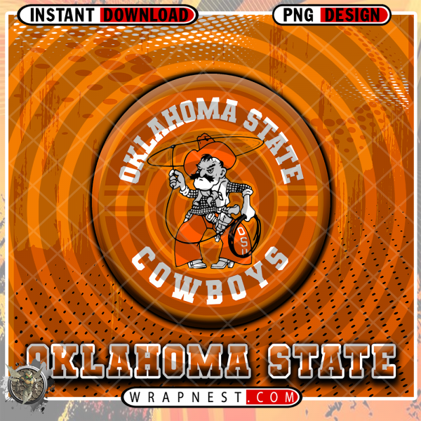 OKLAHOMA STATE DOT LOGO WRAP