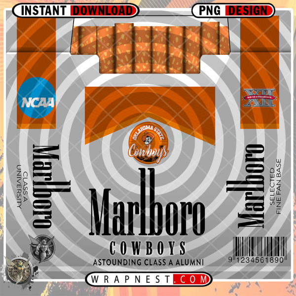 OKLAHOMA STATE MARLBORO WRAP