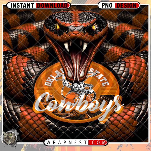 OKLAHOMA STATE SNAKE WRAP