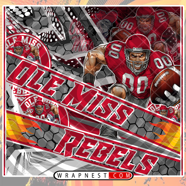 OLE MISS FATHEAD v2 WRAP