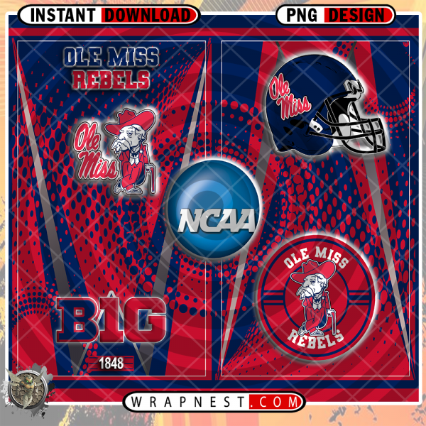OLE MISS TEAM LOGO WRAP