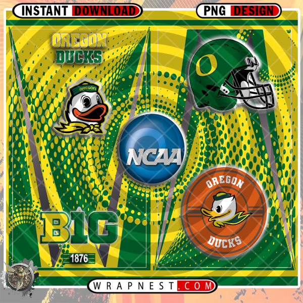 OREGON TEAM LOGO WRAP
