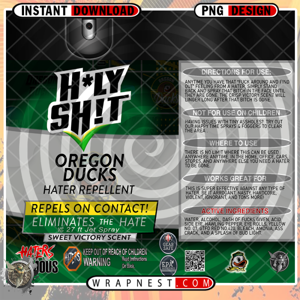 OREGON HOLY SH*T WRAP