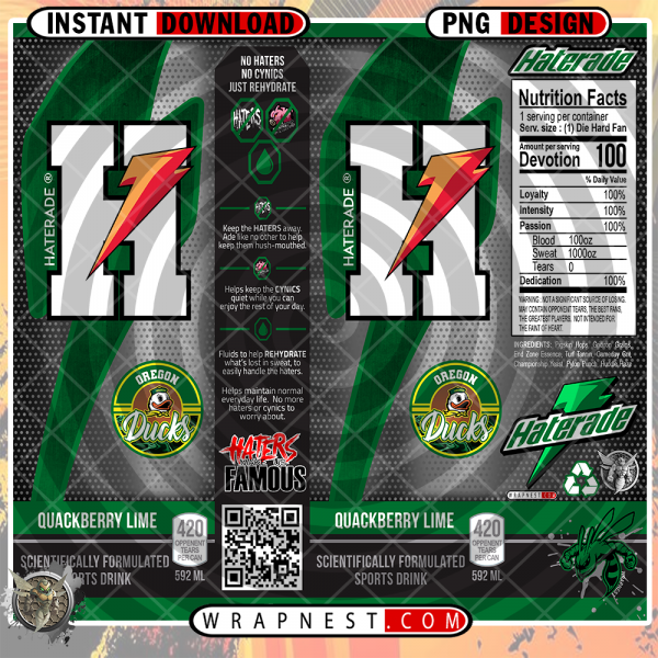 OREGON HATERADE WRAP