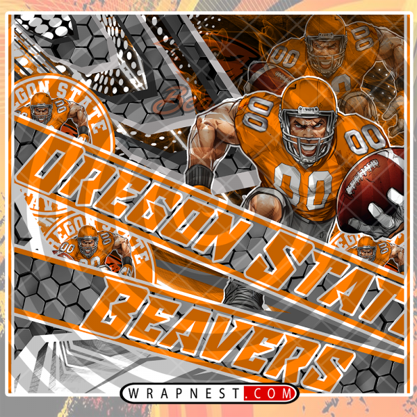 OREGON STATE FATHEAD v2 WRAP