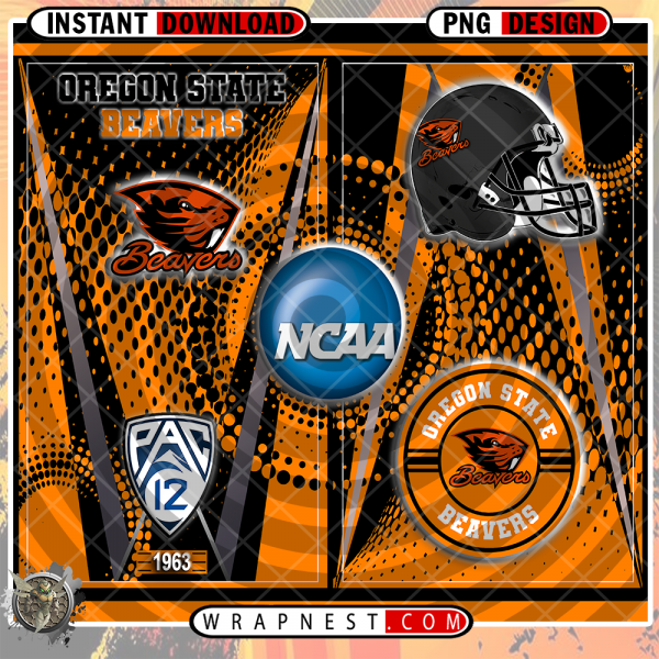 OREGON STATE TEAM LOGO WRAP
