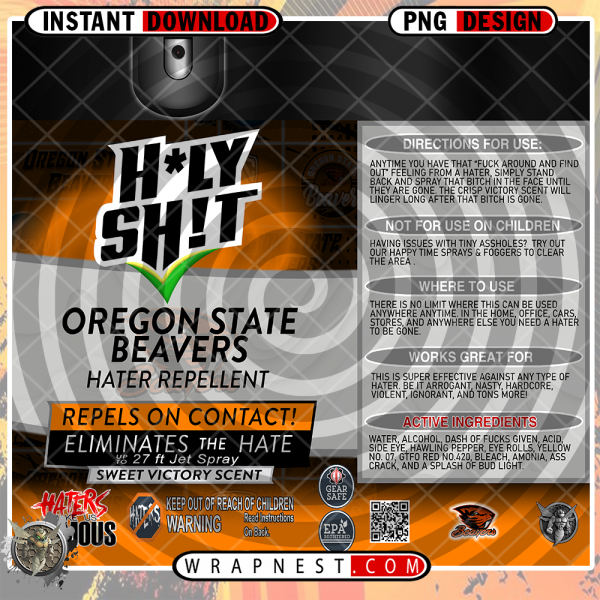OREGON STATE HOLY SH*T WRAP