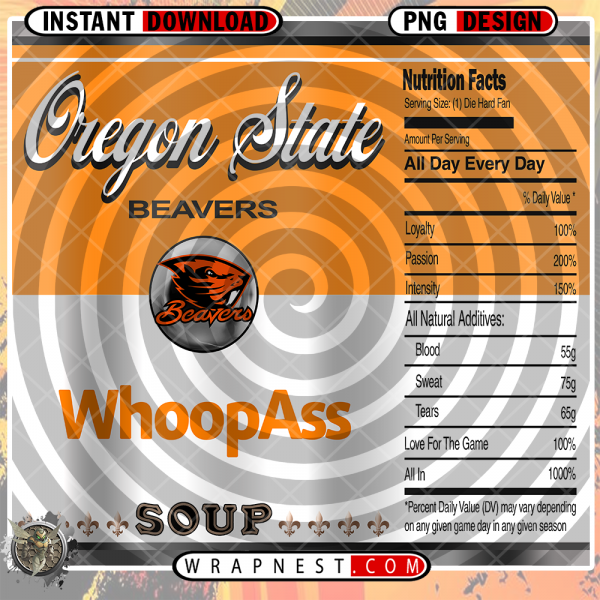 OREGON STATE WHOOPASS WRAP