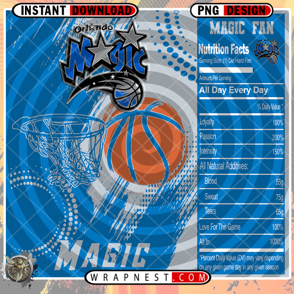 MAGIC TEAM FAN SODA WRAP