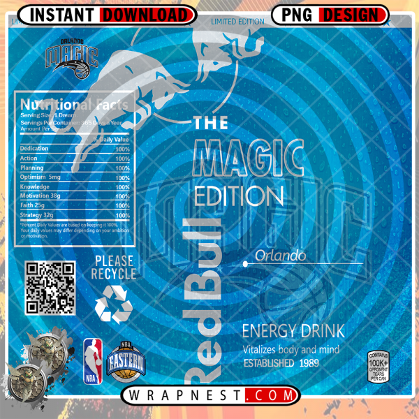 MAGIC RED BULL WRAP
