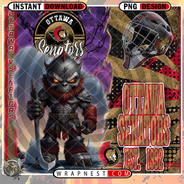 SENATORS MONSTER MASCOT