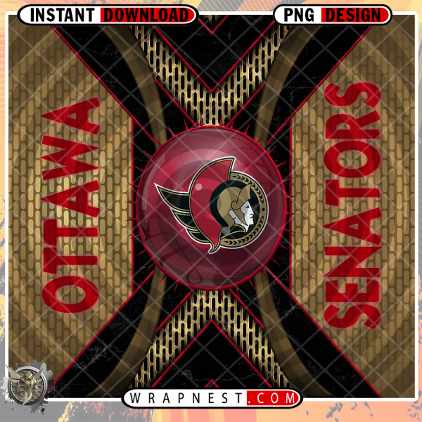 SENATORS METAL GRATING WRAP
