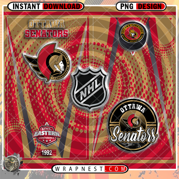 SENATORS TEAM LOGO WRAP