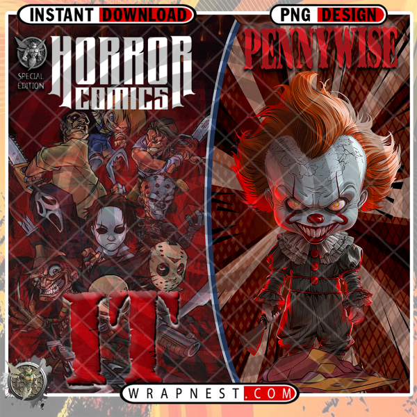 PENNYWISE HORROR COMIC
