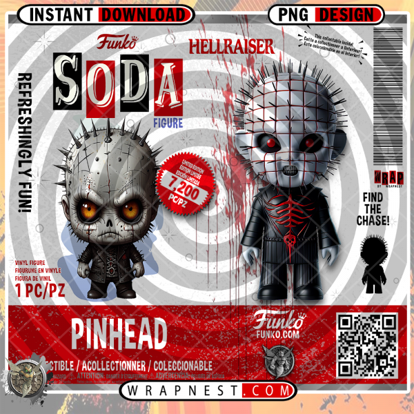 PINHEAD FUNKO SODA WRAP