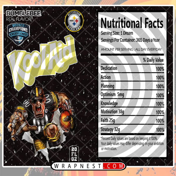 STEELERS KOOL-AID WRAP