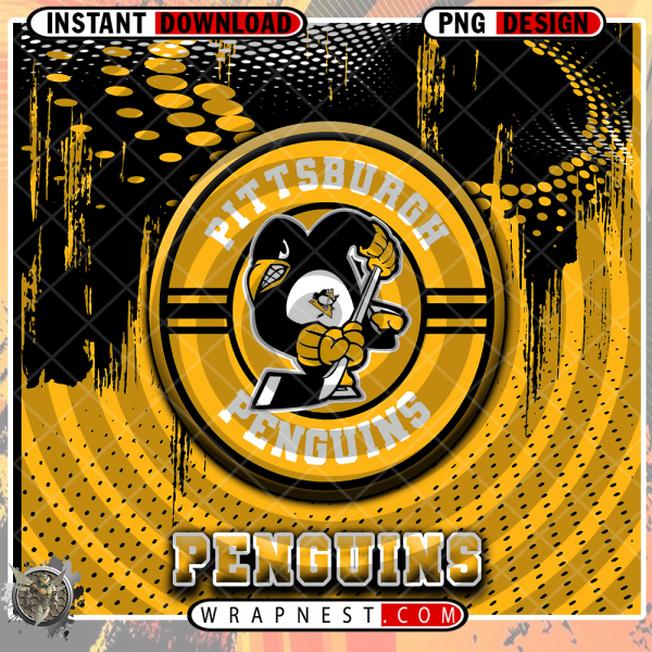 PENGUINS DOT LOGO WRAP